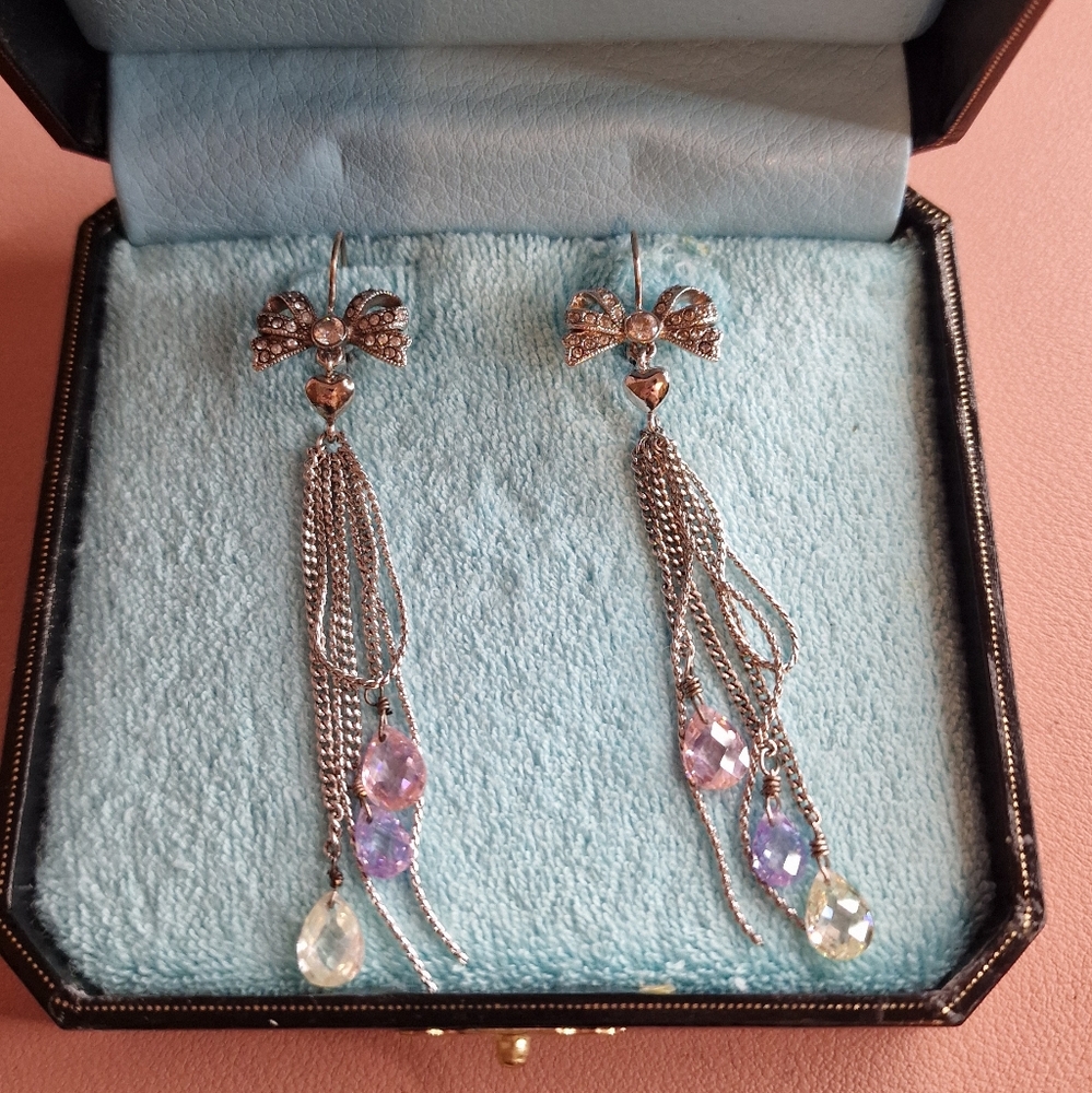 Juicy Couture dangle earrings
